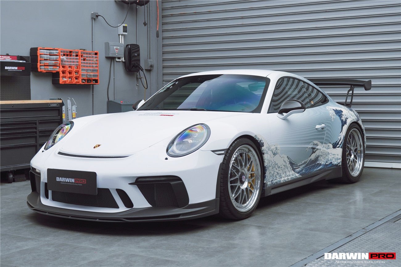 2017 - 2019 Porsche 911 991.2 GT3 Only BKSS Style Carbon Fiber Full Body Soft Kit